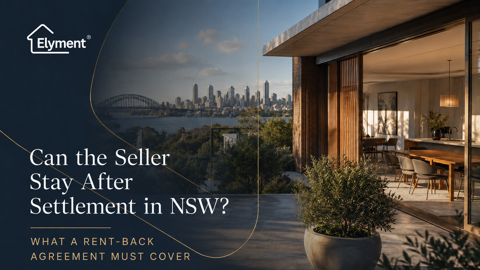 Can the Seller Stay After Settlement in NSW? What a Rent-Back Agreement Must Cover