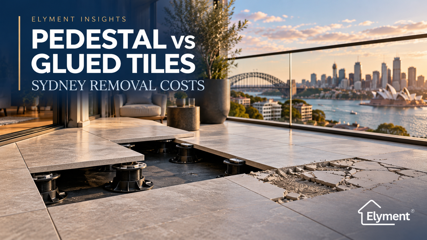 Tile Removal Cost Sydney: Pedestal vs Glued Tiles