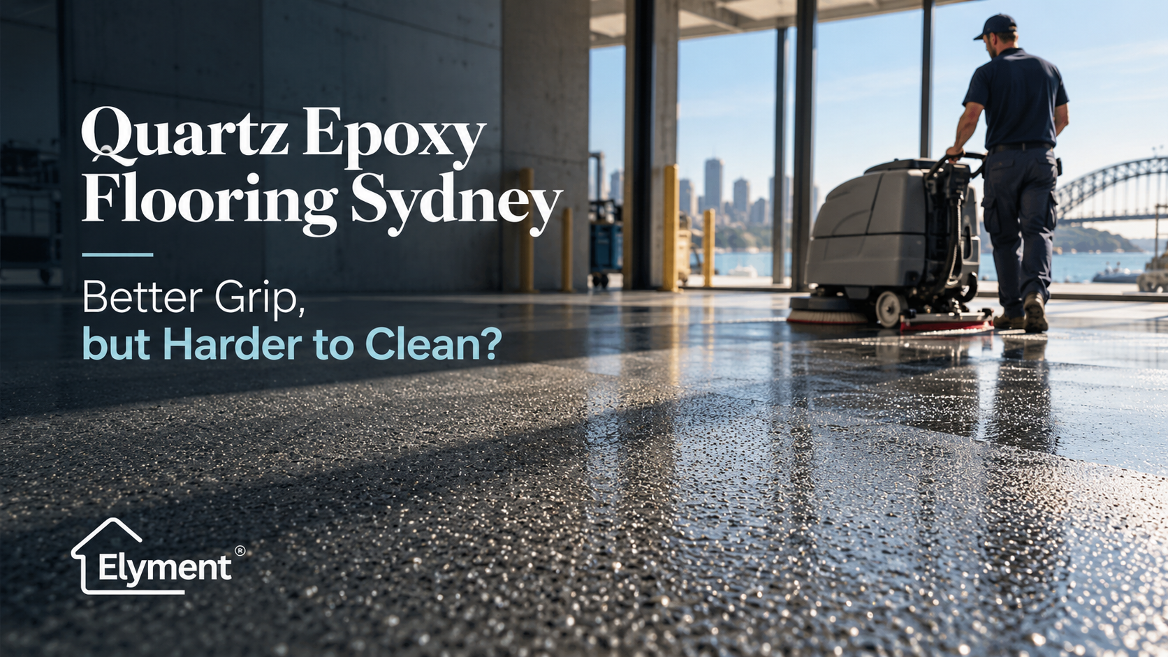 Quartz Epoxy Flooring Sydney: Better Grip, but Harder to Clean?