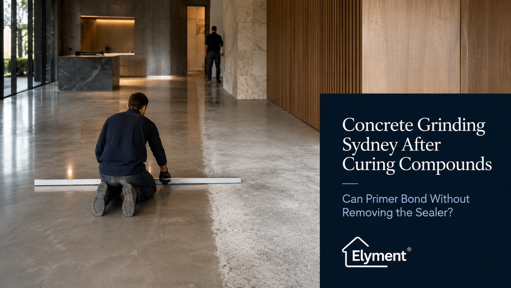 Concrete Grinding Sydney After Curing Compounds: Can Primer Bond Without Removing the Sealer?