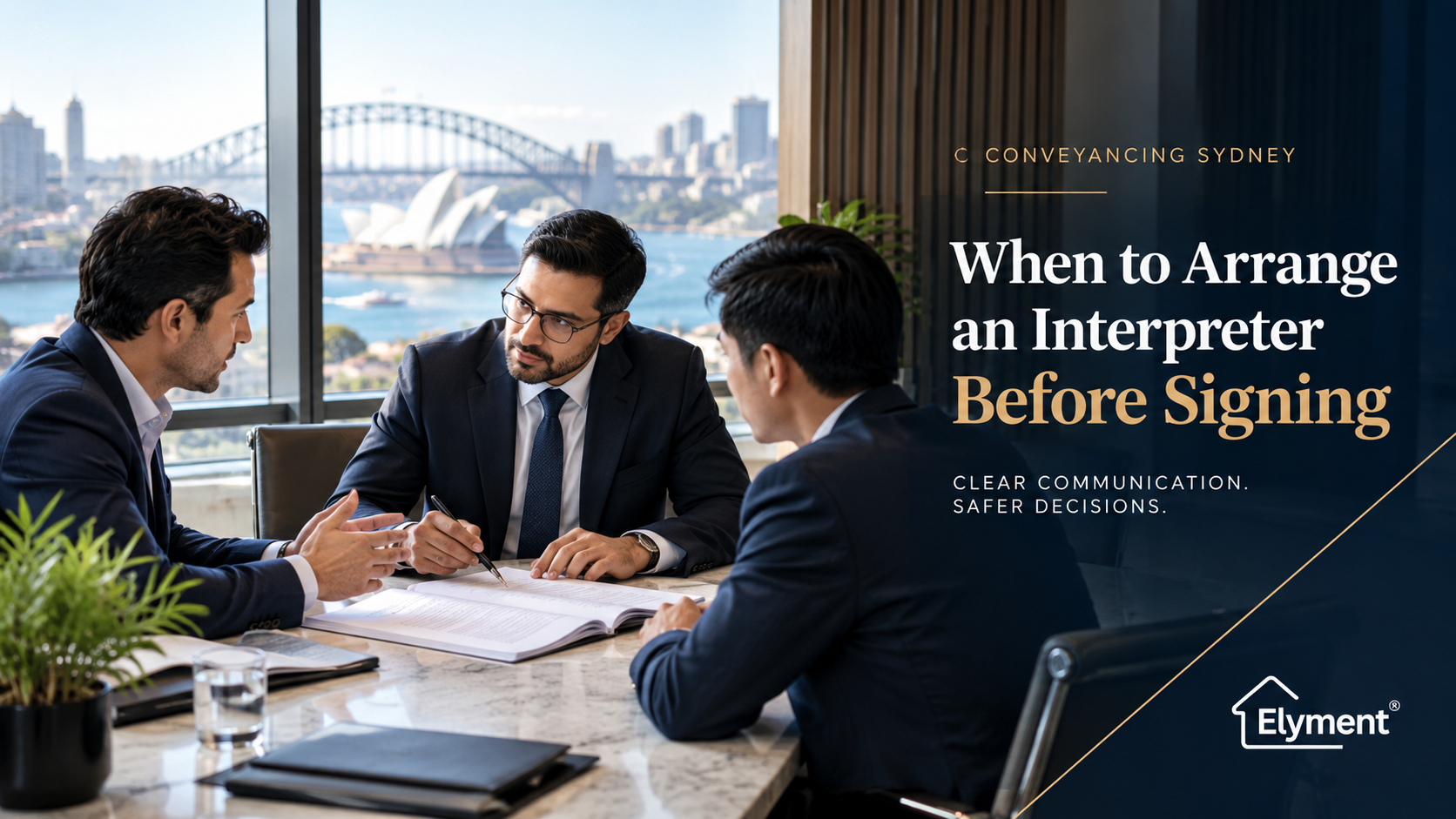 Conveyancing Sydney: When to Arrange an Interpreter Before Signing