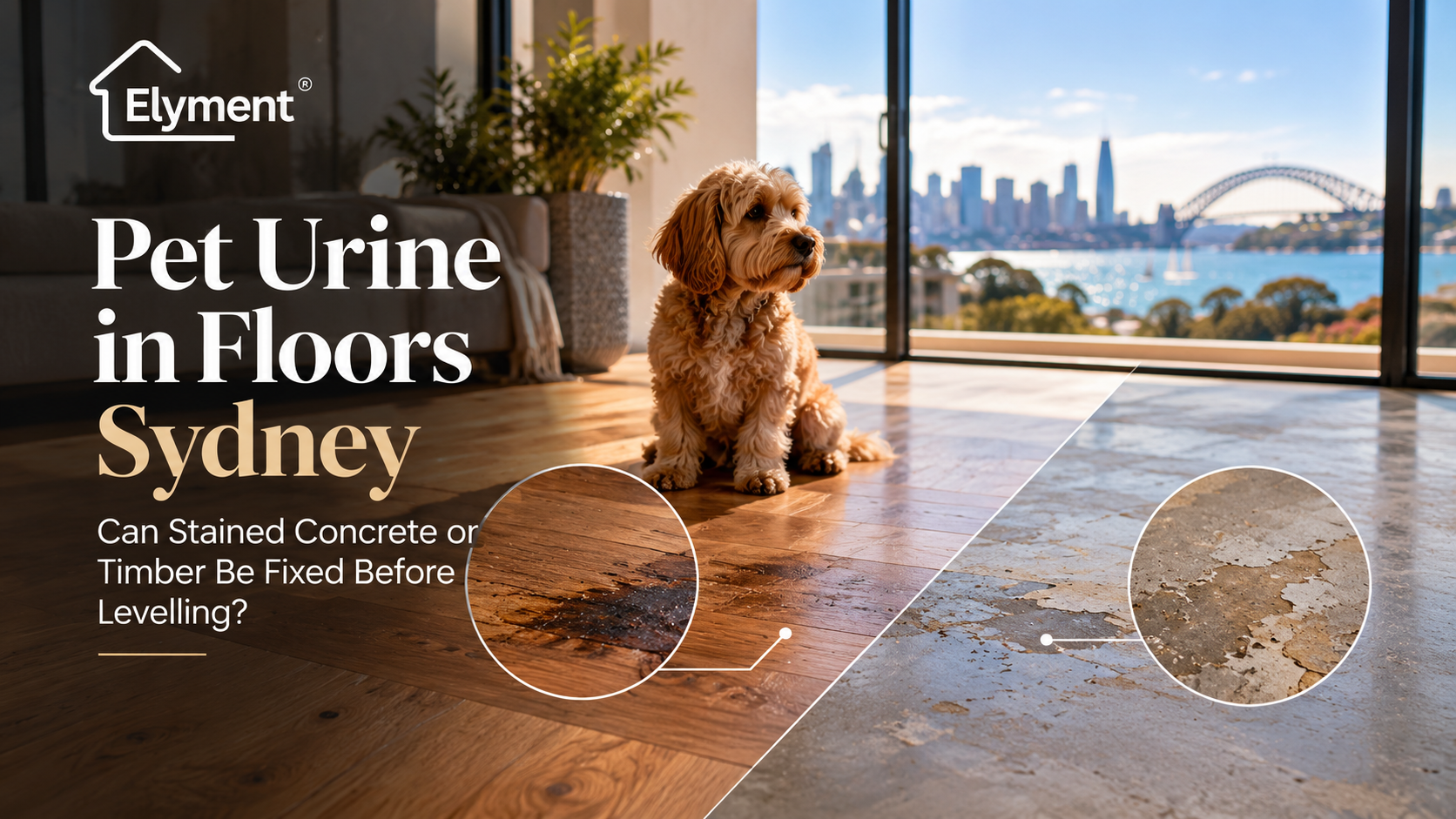 Pet Urine Floor Removal Sydney: Repair Before Levelling