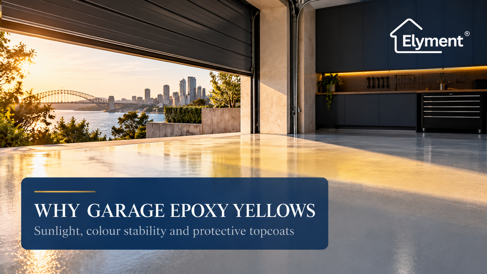 Epoxy Flooring Sydney: Why Can Sunlit Garage Floors Turn Yellow?