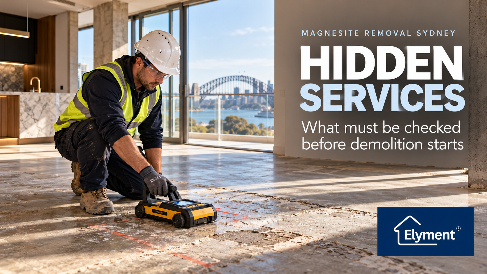 Magnesite Removal Sydney: Hidden Electrical Conduit Risks
