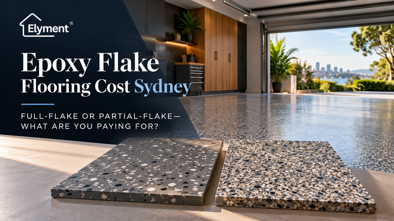 Epoxy Flake Flooring Cost Sydney: Full vs Partial Flake
