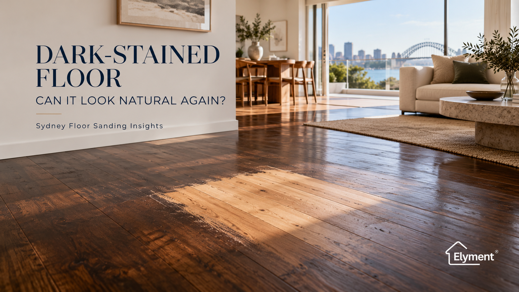Floor Sanding Sydney: Can Dark Timber Stain Be Removed?