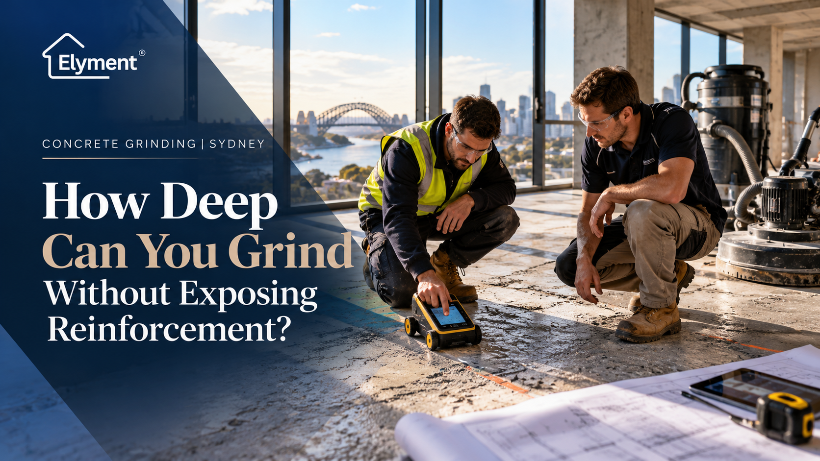Concrete Grinding Sydney: Depth Limits & Reinforcement Cover