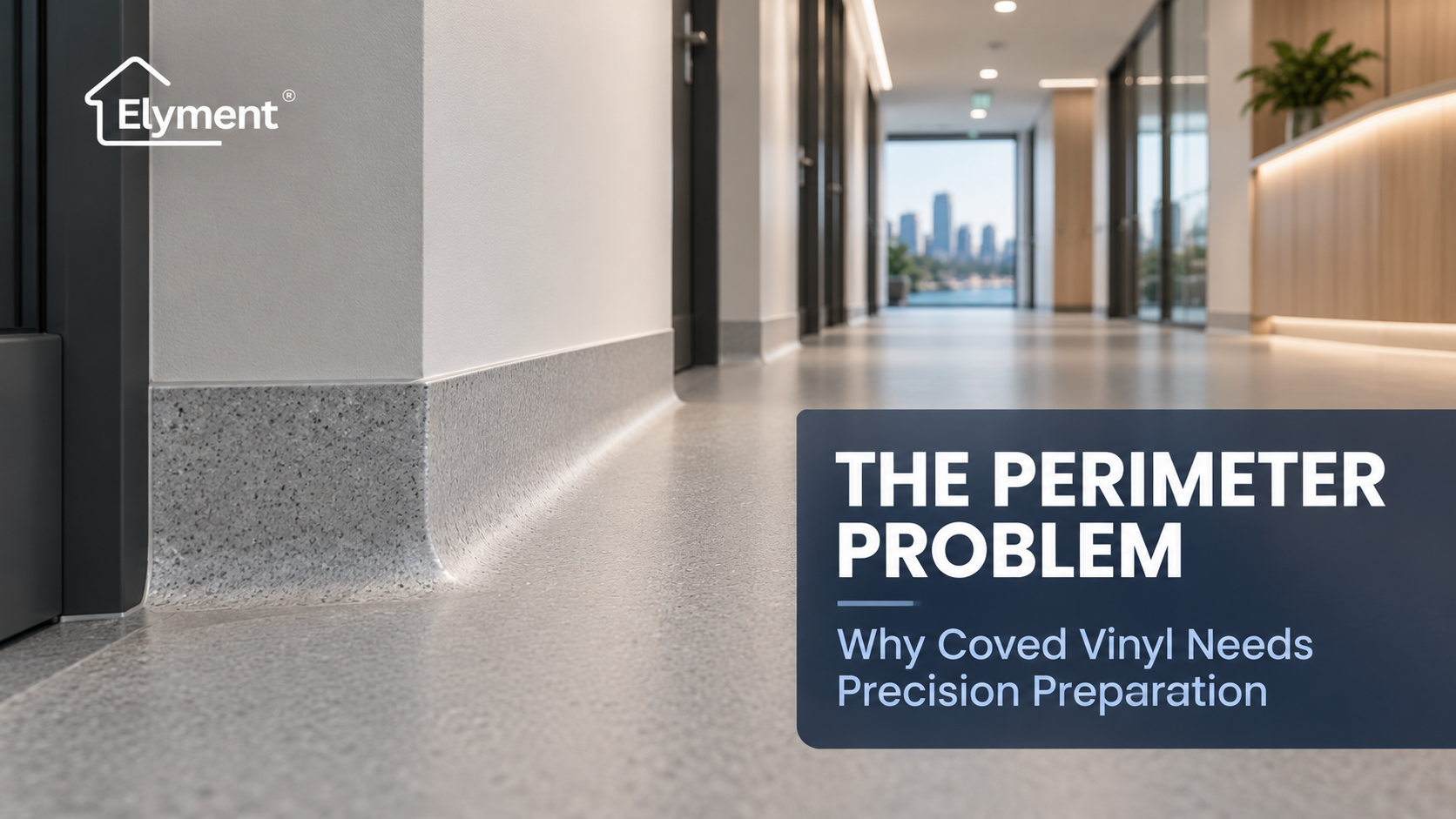 Floor Levelling Sydney Before Coved Vinyl: Uneven Perimeters