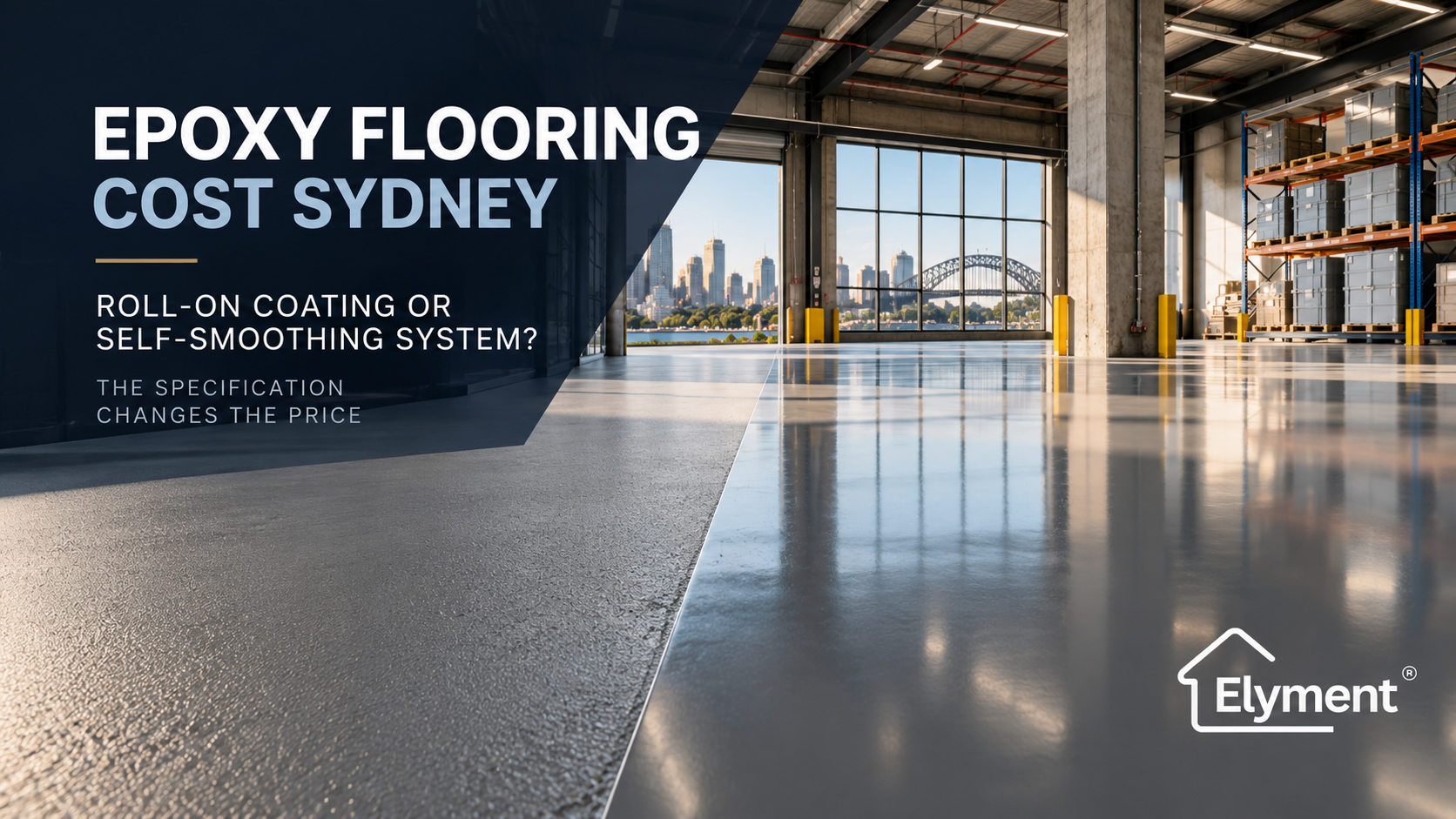 Epoxy Flooring Cost Sydney: Roll-On Coating or Self-Smoothing System?