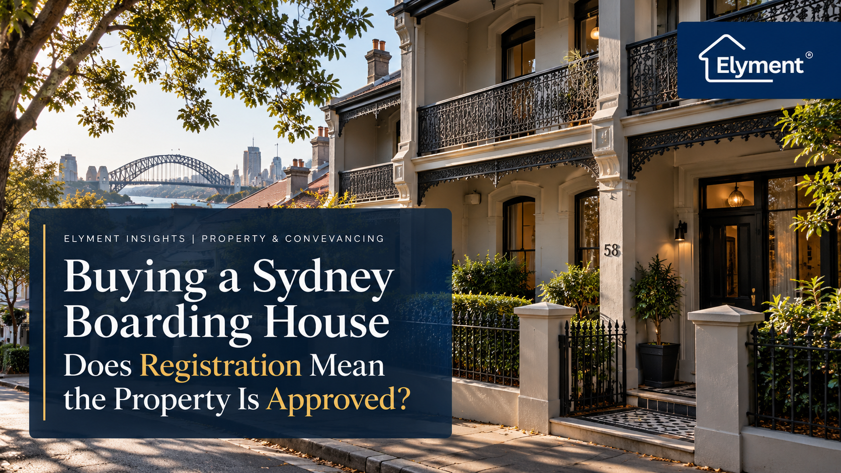 Buying a Sydney Boarding House: Registration vs Council Approval