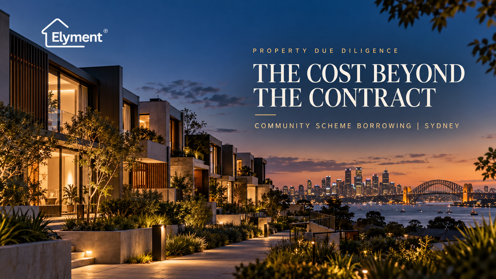 Conveyancing Sydney: Community Scheme Borrowing Risks