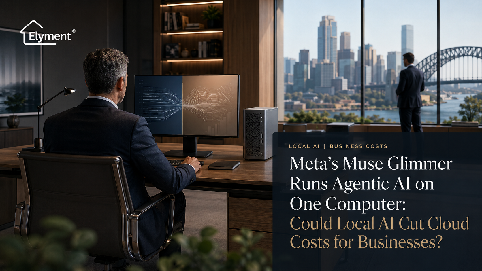 Meta’s Muse Glimmer Runs Agentic AI on One Computer: Could Local AI Cut Cloud Costs for Businesses?