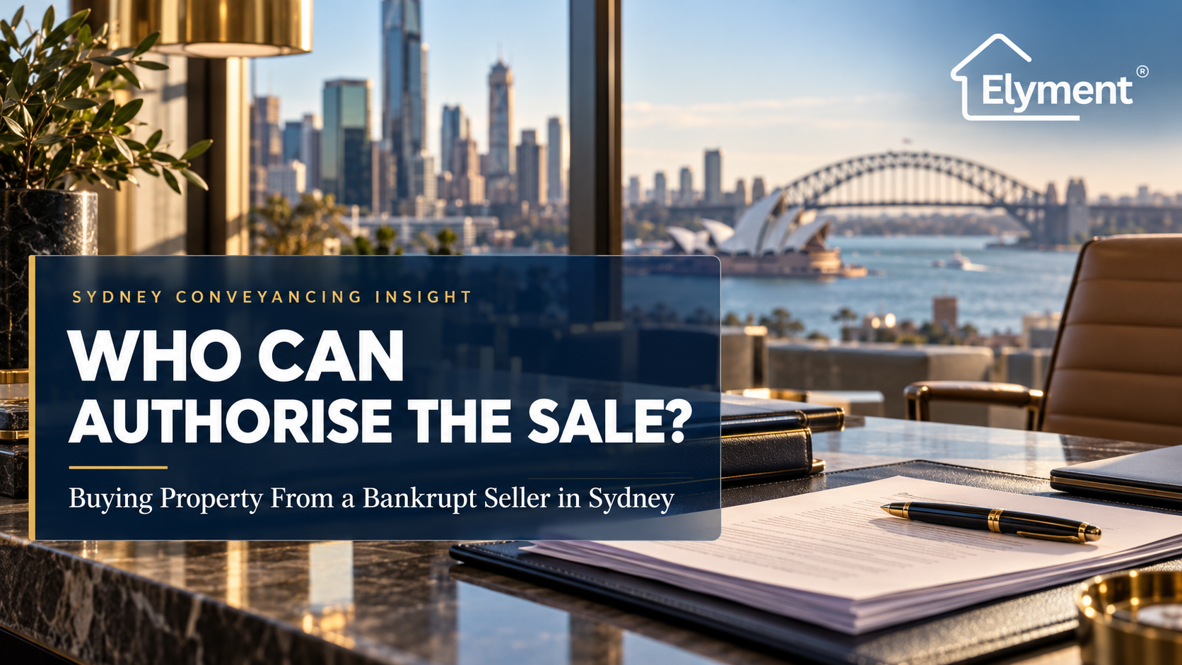 Bankrupt Seller Property in Sydney: Who Can Authorise the Sale?