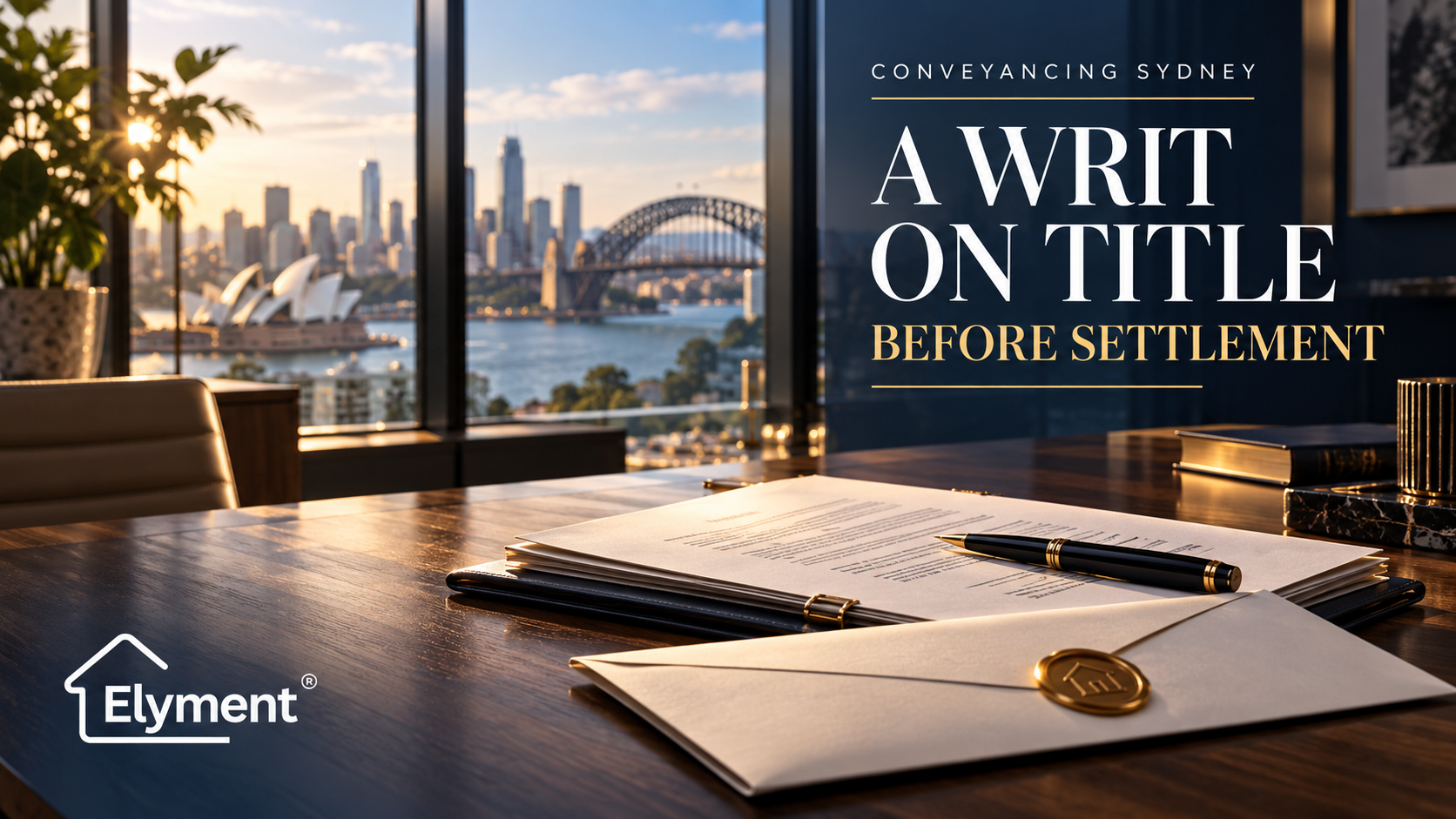Conveyancing Sydney: Writ on Title Before Settlement
