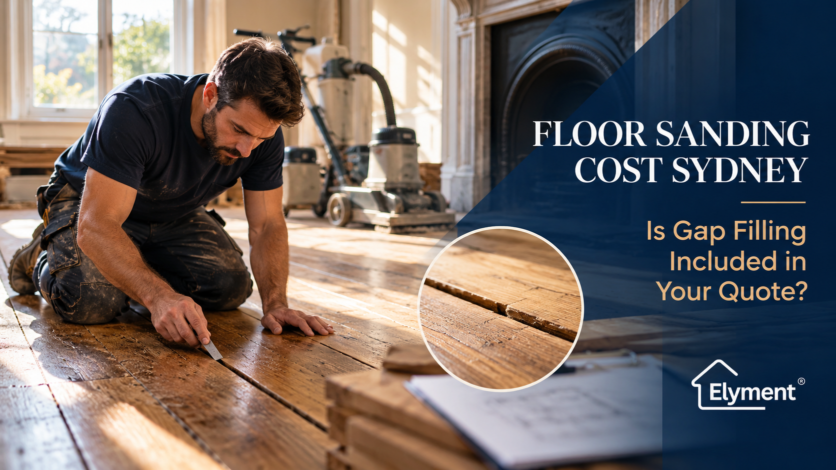 Floor Sanding Cost Sydney: Is Gap Filling Included in Your Quote?
