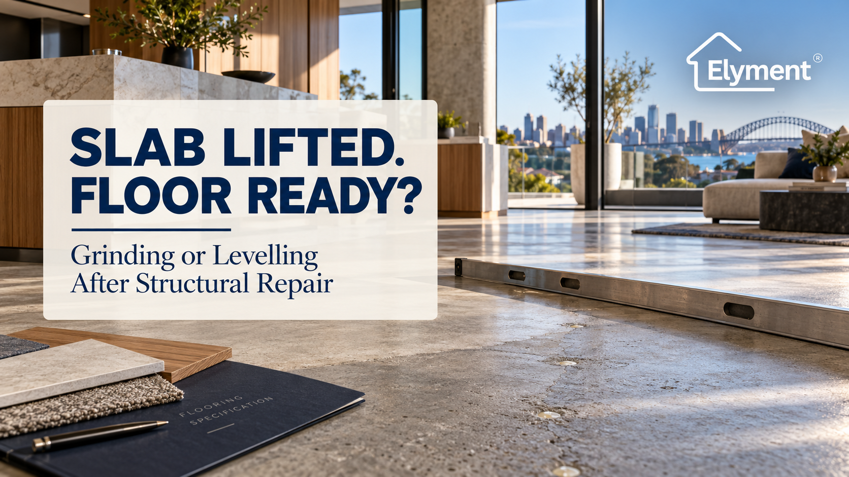 Floor Levelling Sydney After Slab Lifting: Grinding or Levelling?