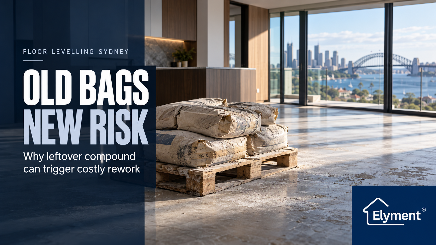 Floor Levelling Sydney: Can Old Bags Cause Costly Rework?