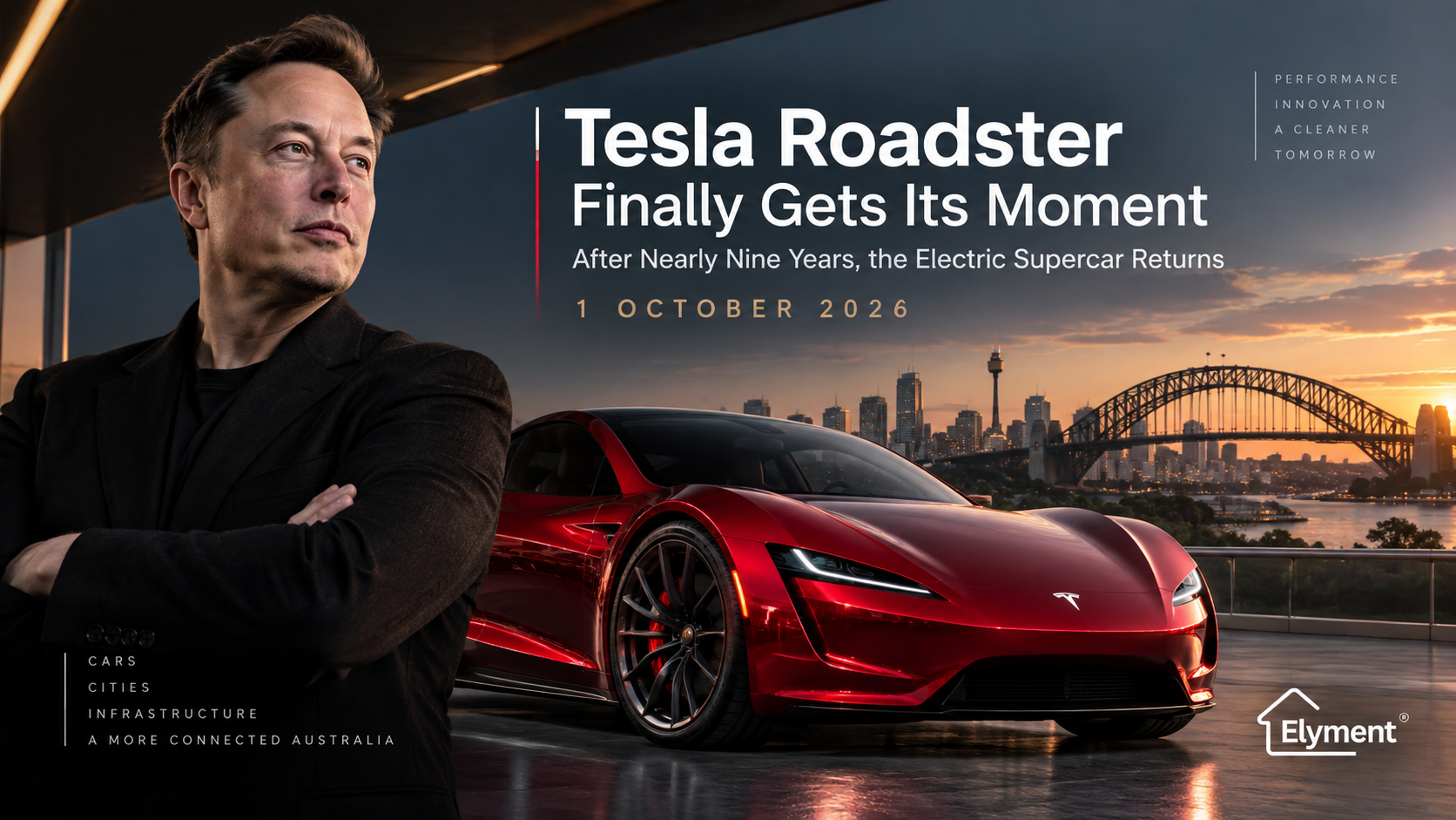 Tesla Roadster Finally Gets Its Moment: After Nearly Nine Years, the Electric Supercar Returns on 1 October 2026