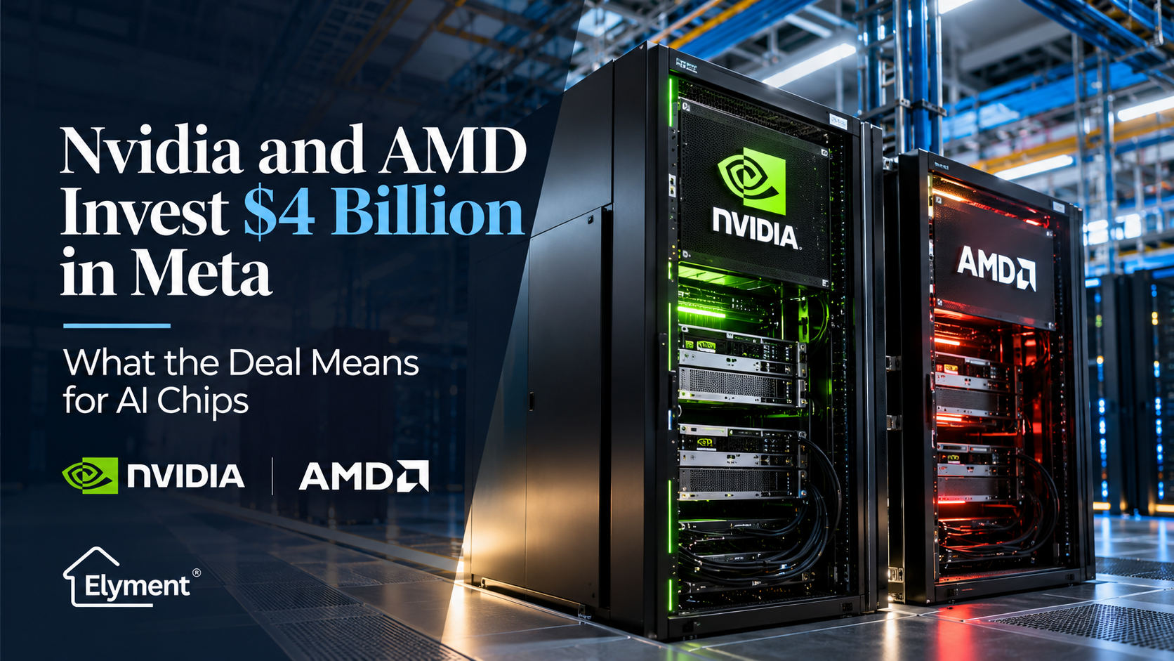 Nvidia and AMD Invest US$4B in Meta: AI Chip Impact