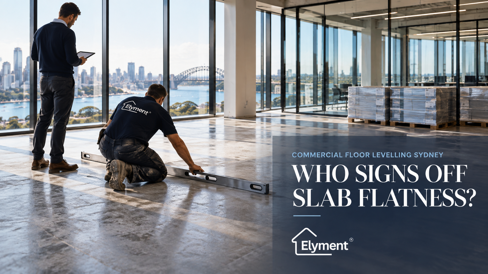 Commercial Floor Levelling Sydney: Who Signs Off Slab Flatness?